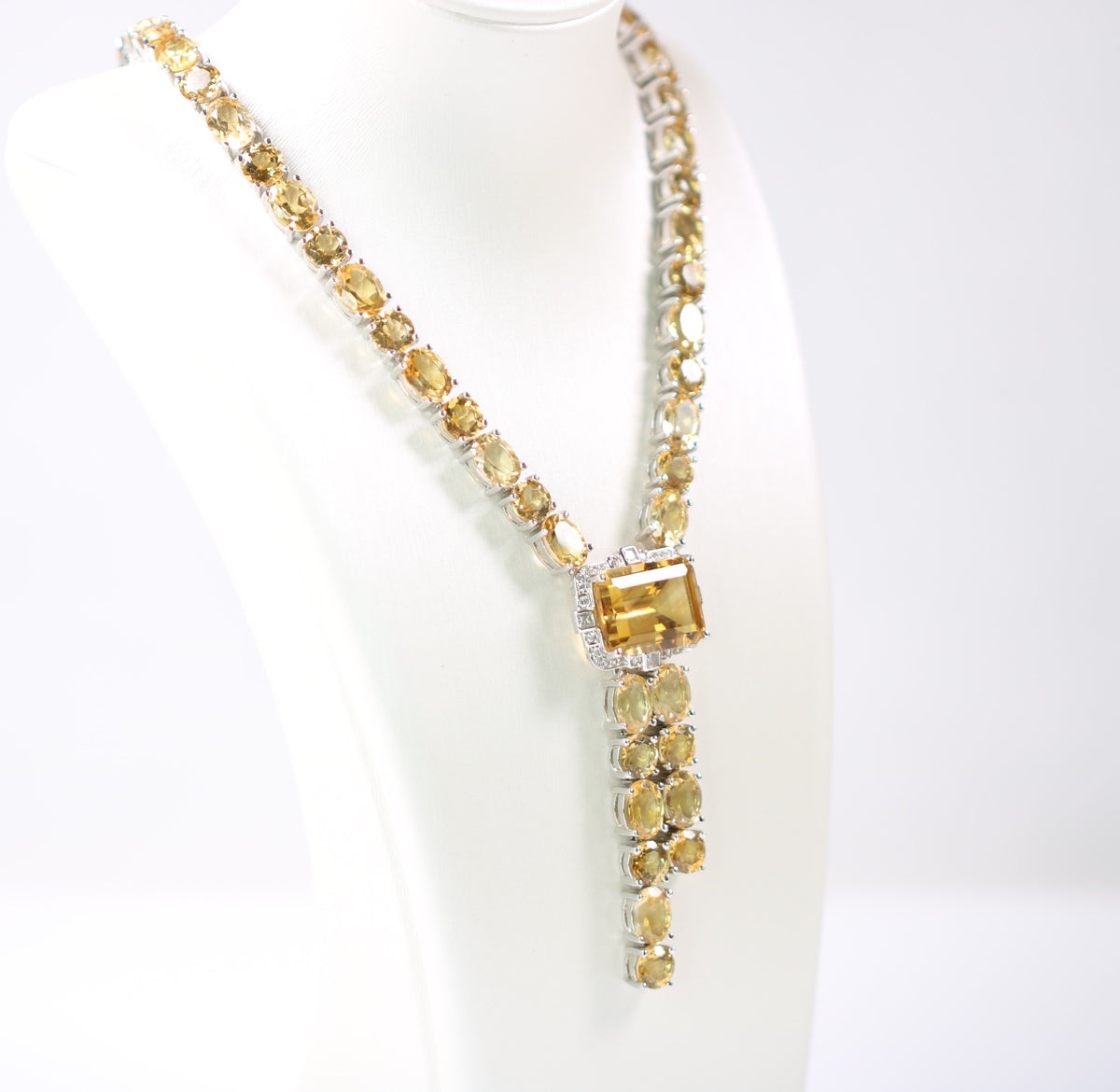 Customization Citrine Necklace - ONE